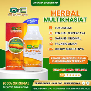 Qnc Jelly Gamat Emas Teripang Pilihan Kualitas Premium Dijamin 100% ORIGINAL 300 ML Bisa COD