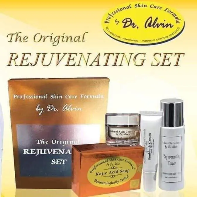 Dr. Alvin Professional Skin Care Formula Original Rejuvenating set