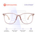 MetroSunnies Fox Specs / Anti Radiation Glasses for Women and Men / Photochromic / Eyeglasses Replaceable Lens / Blue Light Eyewear / Metal Frame. 