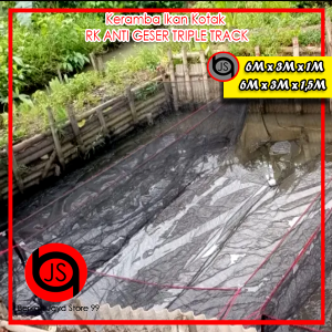BJS631 - Keramba Ikan jaring waring RK 3 bar Siap pakai ukuran 6x3x15