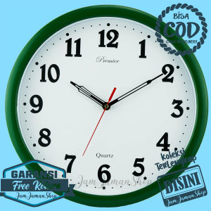 Jam Dinding Polos Minimalis Dekorasi Rumah 32 Cm Garansi Free Return Premier 038