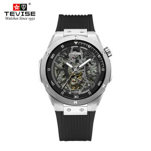 Jam Tangan Pria Automatic Tevise Original Anti Air