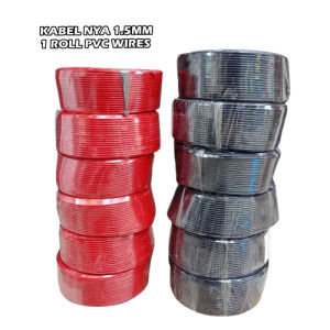 Kabel Listik Tunggal Engkel 1.5 mm pvc 1 Roll