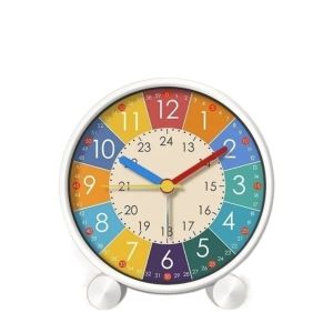 WARMIE Small Alarm Clock Creative Silent Electronic Clock  Decoration Mute Children Clock Children Educational