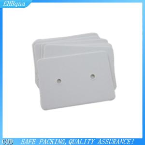[COD] 100pcs Professional Type Earring Ear Studs Holder Display Hang Kraft Cards Paper