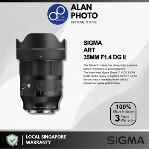 Sigma 35mm F1.4 DG II Art Lens [Sony E/Leica L] | Sigma Singapore Warranty