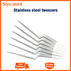 Stainless Steel Teethed Serrated Tweezers Micro Forceps Grasping Tissue and Tumors Neurosurgery Instrument