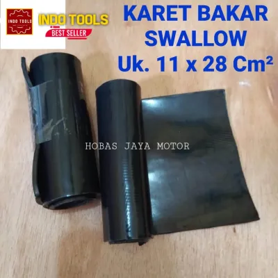 1 Pcs Karet Kompon Bakar Tambal Ban 11x28Cm2 3mm [Swallow]