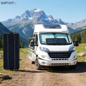 SHPYHT✨ 1 Set RVs Vans Boats Kit Photovoltaic Solar Panel DIY Accessories 6W Solar Panel 12V Olt Trickle Battery Charger