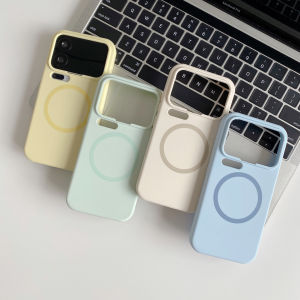 New Solid Color for MagSafe Magnetic Case for XIAOMI 17ProMax Cloud Sense Silicone Cover for Xiaomi Mi17Pro Shockproof