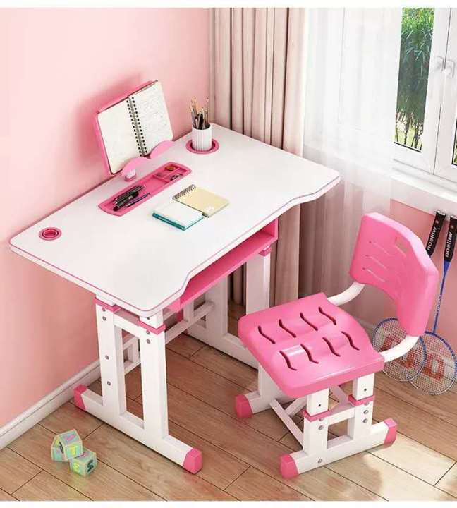 Pencil table and outlet chairs