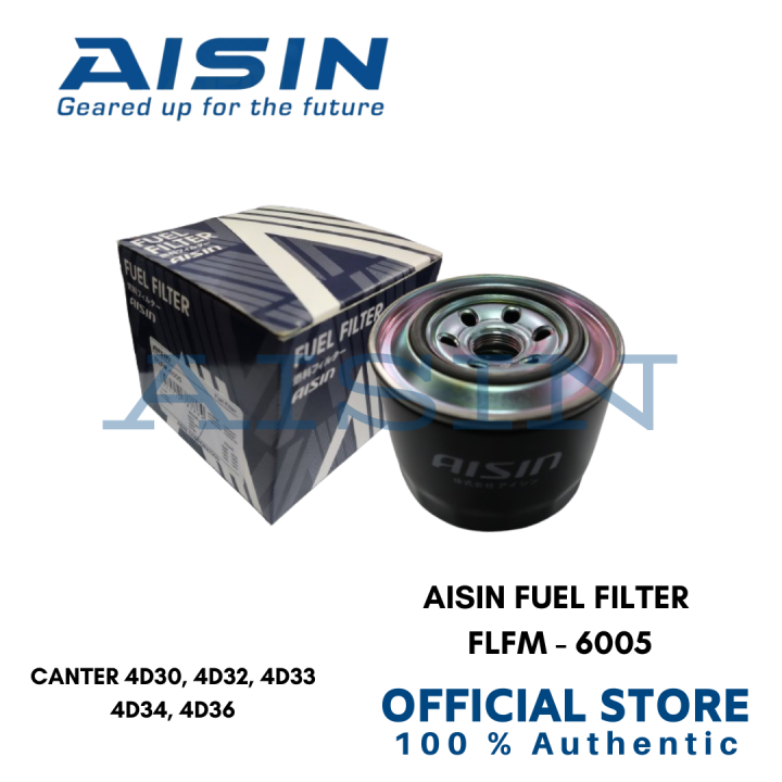 AISIN FUEL FILTER FOR CANTER 4D30, 4D32, 4D33, 4D34, 4D36 (FLFM-6005 ...