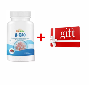 KidGlow H-GRO Nutritional Height Booster Calcium 营养增高钙