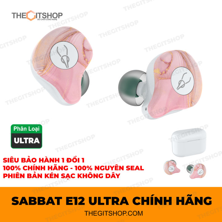 Tai nghe bluetooth SABBAT E12 ULTRA không dây hoàn toàn sang