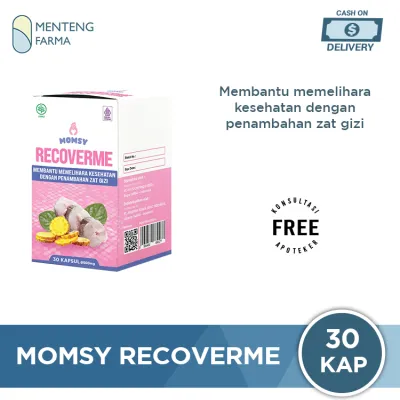 Momsy Recoverme 30 Kapsul - Membantu Pemulihan Luka Lahiran