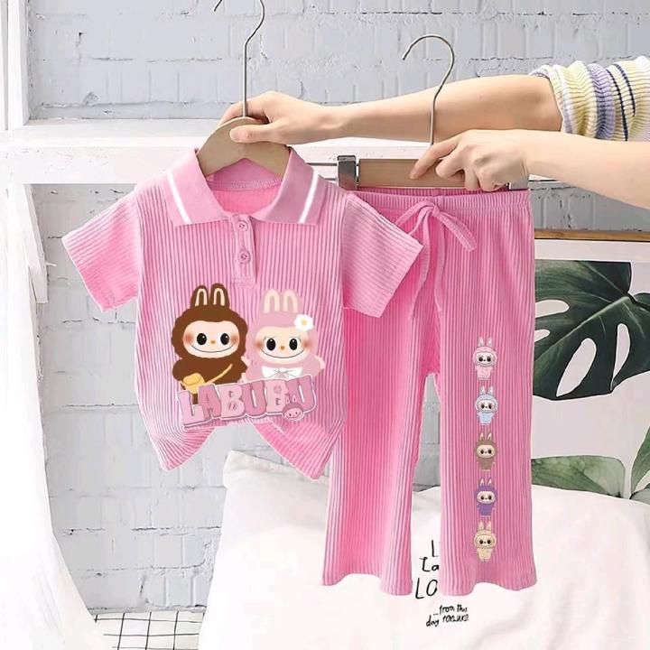 LA-BU-BU Boys Joggers Set