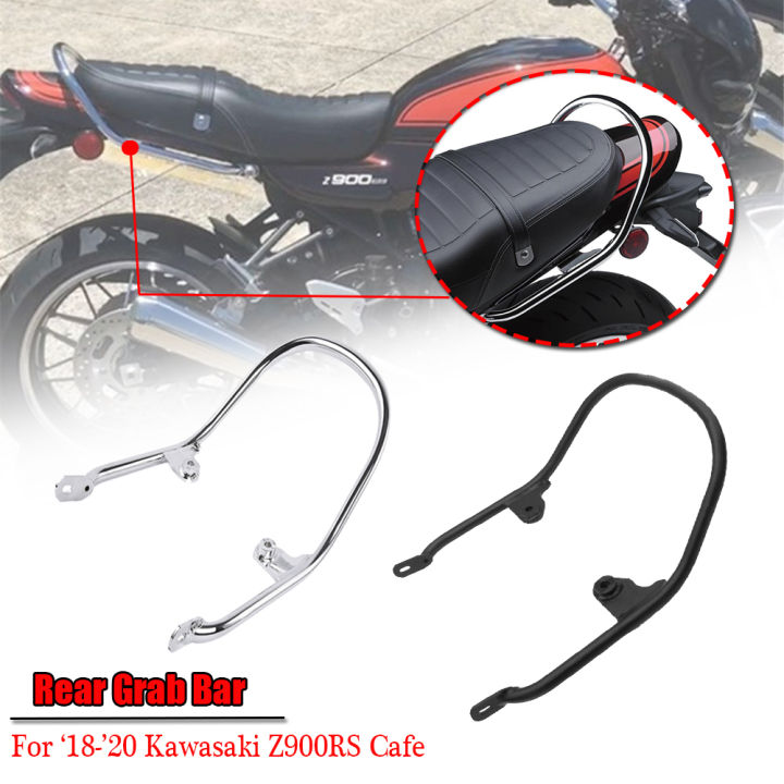 TAZGANTAX Motorcycle Rear Grab Bars Rear Seat Pillion Passenger Grab Rail Handle Compatible With Ka-wa-saki Z900RS Z950RS Z 900 RS Z950 RS Z 900RS