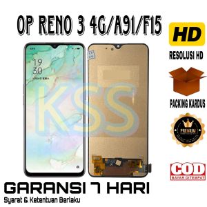 LCD TOUCHSCREEN OPPO RENO 3 - OPPO A91 - OPPO F15 LCD TS FULLSET