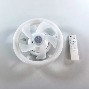 Lampu Kipas Angin Plafon 360 Derajat / Lampu Kipas Angin 2 in 1 / Lampu LED Remote Multifungsi