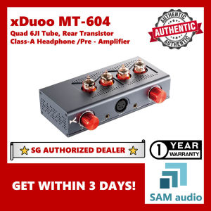 XDUOO MT-604 Quad 6J1 Tube Balanced Class-A Tube Pre-amp/Headphone Amplifier [SG]