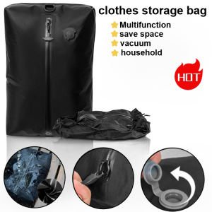Summer waterproof and anti-fouling portable travel storage bag TPU vacuum storage bag luggage storage bag reusable non-slip adjustable Suitcase business travel clothing storage bag vacuum bag compression bag