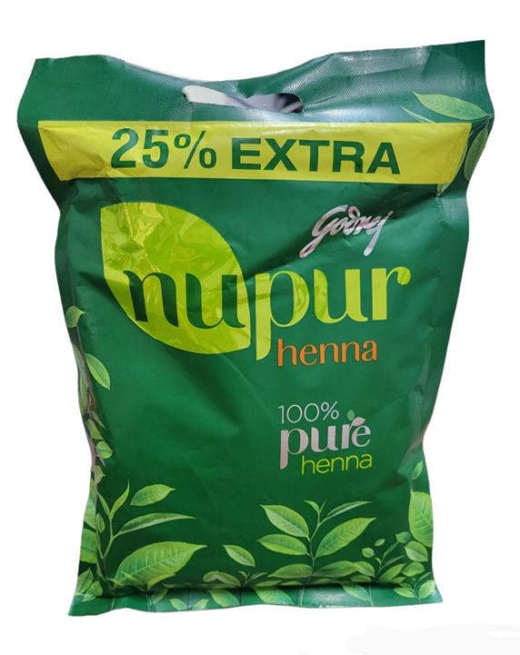 Nupur Henna Natural Mehndi for Hair Color with Goodness of 9 Herbs 120  Grams (4.23 Ounces) - Walmart.com