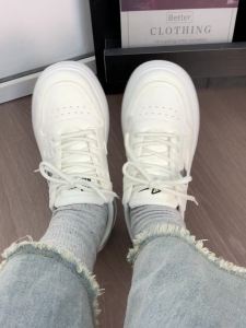 Renben Special Price Womens Shoes Clearance Sale Bargain White Shoes Fashion Campus Student Versatile Star Shoes Casual Sports Sneakers