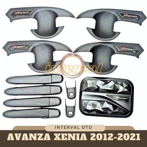 Paket Outer Handle Tank Cover Bensin Mobil Avanza Xenia 2012 Rline GR Sport