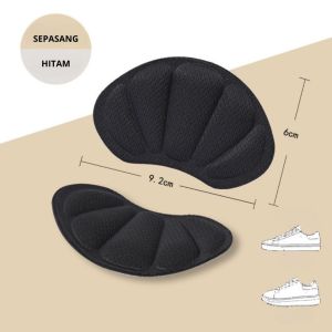 Bantalan Tumit Sepatu / Pelindung Tumit Insole Kebesaran Ganjal Sepatu Sneakers Ganjel Bantalan Tumit Anti Lecet/Bantalan Mahkota MLH AF02