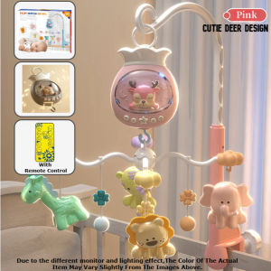 **Malaysia Seller** Baby Bed Bell Infant Mobile Bed Bell Musical Crib Bed Bell Lighting Baby Rattle Bed Crib sleeping toys