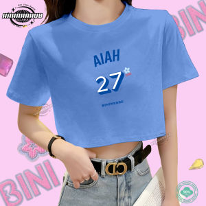 BINI AIAH Croptop for Women P-pop Jersey Inspired OOTD | HAC2408