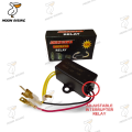 12 Volts Universal Motorcycle Interruptor Horn Relay Adjustable SHINAGAWA RELAY. 