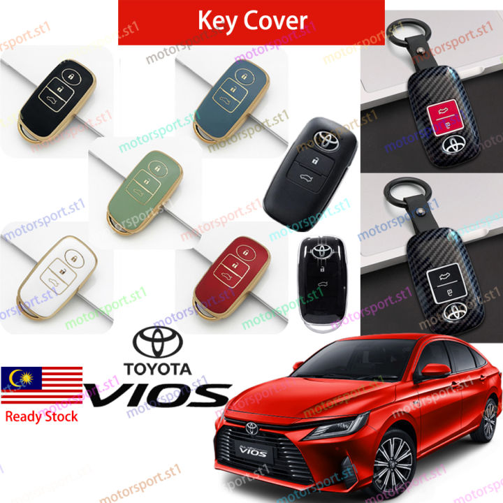 [READY STOCK]Toyota Vios 2023-2025 Key Cover Kunci Case Protect TPU ...