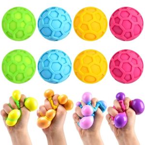 CLARO Adorable Vent Ball Colorful Anxiety Relief Anti-stress Ball Creative Kneading Dough Squeezing Toys Stress Reliever