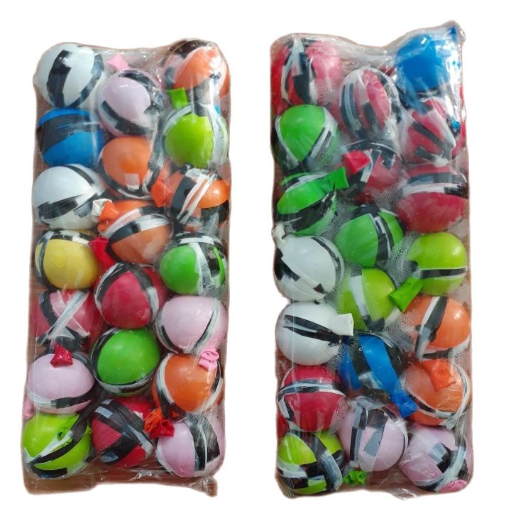 1 PACK 20 pcs bola tuyul mainan balon tuyul warna warni bola pantul balon pantul bola air