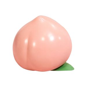 YOUSHI TOP Hiệu ứng âm thanh Đồ chơi bóp hình quả đào Các khối xây dựng Giòn tan Trái cây mô phỏng chân thực Sự mới lạ Giảm lo âu Bóng giảm căng thẳng cảm giác Đồ chơi bàn làm việc văn phòng