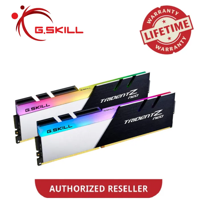G.SKILL Trident Z Neo RGB 16GB 3600MHz (8GB x 2) F4-3600C18D-16GTZN RAM