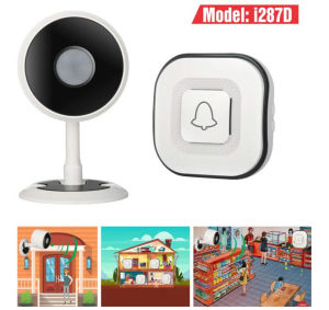 Bộ Chuông Báo Khách Cảm Ứng Hồng Ngoại i287D - Hệ Thống An Ninh Hiệu Quả Cho Cửa Hàng/Shop