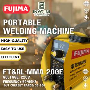 All-New FUJIMA x Rilon Stick Welding Machine – 300A/200A Heavy-Duty Arc MMA Single Phase 220V 60Hz – Unmatched Power!