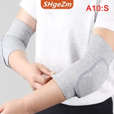 [COD] SHgeZm SPORTS 2 miếng đệm khuỷu tay đàn hồi miếng đệm bảo vệ đầu gối khuỷu tay bảo vệ tay áo thể thao bóng rổ bóng chuyền người lớn trẻ em
