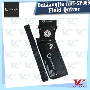 V Club Archery OuLiangJia SP069 Field Quiver - Multiple Pockets - Polyester PVC Coating - Deluxe Waist Belt