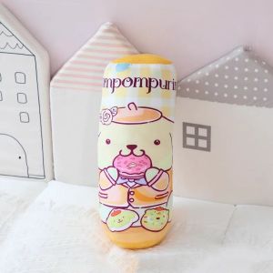 Birthday Gift Long Pillow Kuromi Plush Toy Office Pillow Melody Plushie Stuffed Toy Cinnamoroll Sleeping Pillow 库洛米抱枕公仔