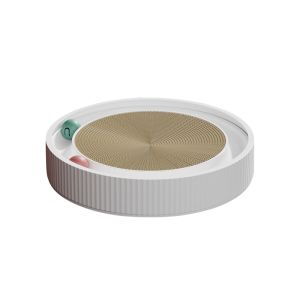 Cat Scratch Board With Ball Replaceable Scratch Core Claw Care Cat Scratcher  Play Toy free Cat Mint
