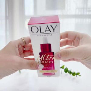 Serum Olay Ultra Firming 30ml  Tinh Chất Giúp Da Săn Chắc Và Mịn Màng 30ml - Giảm nếp nhăn sâu và săn chắc làn da chảy xệ  - Ngăn ngừa lão hóa và cải thiện độ đàn hồi da  - Giúp da sáng và đều màu hơn  - Nâng cơ và giúp mềm mượt da