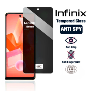Tempered Glass Anti Spy Infinix Hot 50/50 4G 50i 50 Pro 50 5G 40 40i 40 Pro 30i 30 20 20 5G 20s 20i 20 Play Pelindung Layar Hp Antigores/Tg Anti Privacy/Intip/Kepo