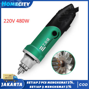 Mesin Pengukir Kayu Multifungsi 480W & Alat Ukir Elektrik Lengkap