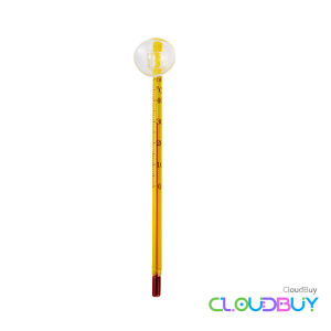 Aquarium Glass Fish Tank Water Temperature Measurement Fishbowl Meter Thermometer