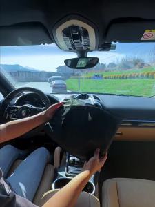 E Lu Chi 25 New Car Sunshade Front Foldable Sunscreen Interior Insulation Curtain Windshield Shade