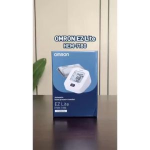 Omron  Monitor BPM Machine Automatic Upper Arm-Digital EZ LITE [FREE PILL CASE]