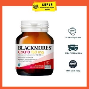 BLACKMORES CoQ10 150 mg viên uống hỗ trợ sức khỏe tim mạch 30 viên chính hãng giao hàng nhanh tư vấn chuyên sâu.